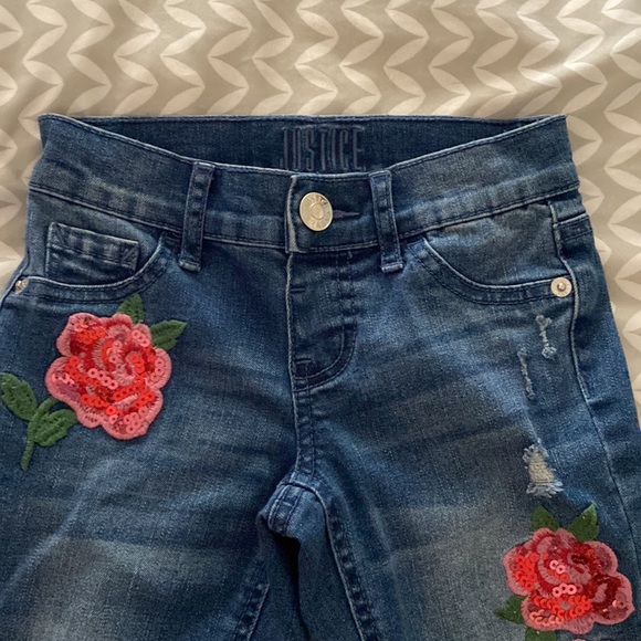 Justice girls jeans size 6 - Picture 8 of 9